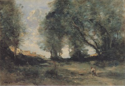 Landscape by Jean Baptiste Camille Corot